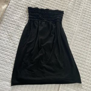 Black swimsuit cover up